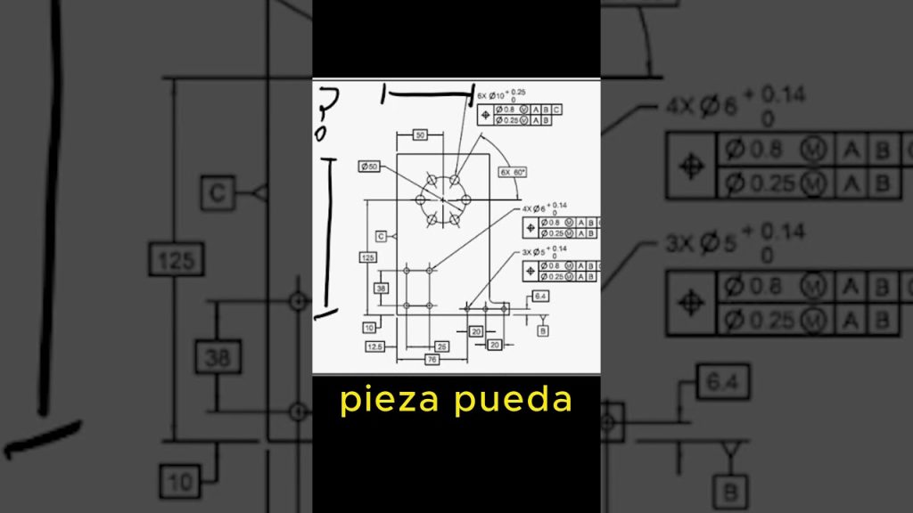 Cómo interpretar un plano técnico de troquel