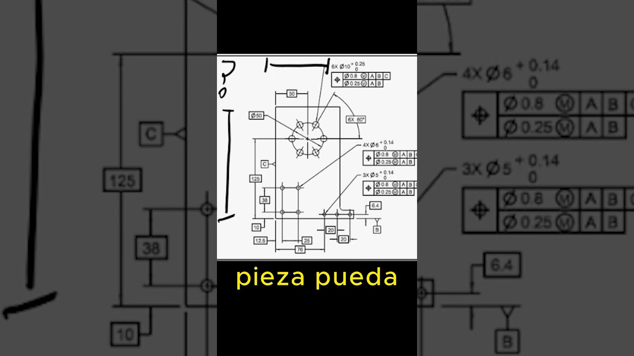 Cómo interpretar un plano técnico de troquel