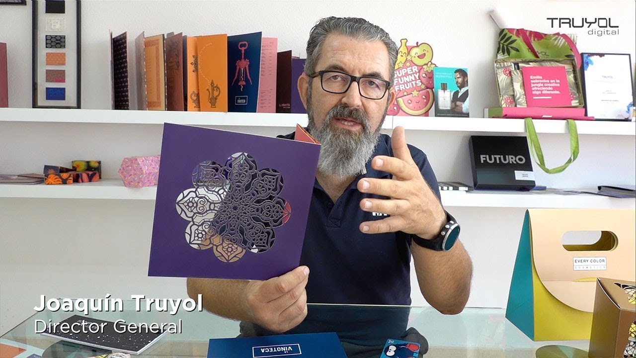 Packaging con cortes curvos complejos